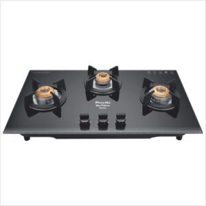 Preethi Decor Hobs 3 Burner Auto Ignition Cooktop