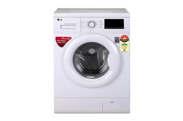 LG 6 kg Fully Automatic Front Load with In-built Heater Washing Machine (FHM1006ZDW.ABWQEIL)
