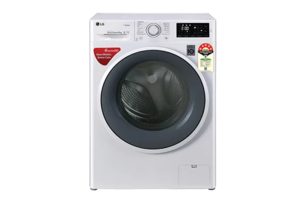 LG 8 Kg Front Load Fully Automatic Washing Machine (FHT1208ZNW.ABWQEIL)