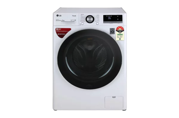 LG 8 Kg Front Load Fully Automatic Washing Machine (FHV1408ZWW.ABWQEIL)