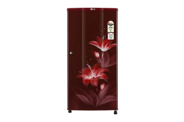 LG 185 L 1 Star Single Door Refrigerator (GL-B181RRGB.ARGZEBN)