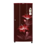 LG 185 L 2 Star Single Door Refrigerator (GL-B181RRGC.ARGZEBN)