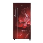 LG 188 L  Fastest In Ice Making, Toughened Glass Shelves Fridge (GL-B191KSDD.ASDZEBN)