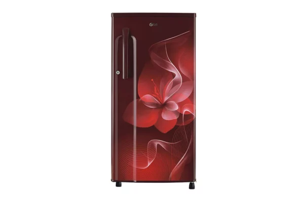 LG 188 L  Fastest In Ice Making, Toughened Glass Shelves Fridge (GL-B191KSDD.ASDZEBN)