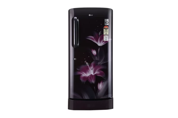 LG 215 L 5 Star Inverter Direct Cool Single Door Smart Inverter Compressor Fridge (GL-D221APGZ.DPGZEBN)