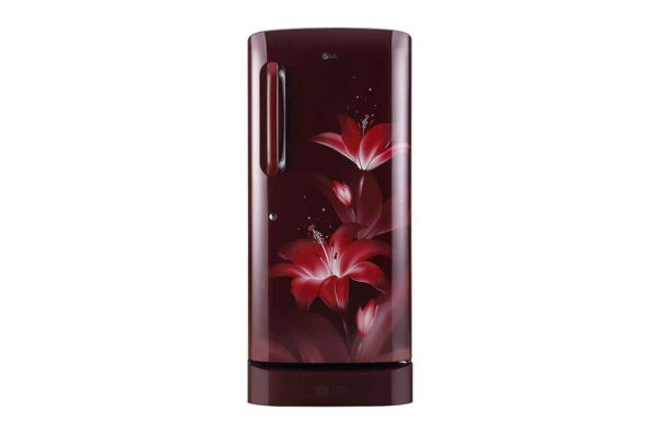 LG 215 L 3 Star, Inverter, Direct Cool Single Door Refrigerator (GL-D221ARGD.DRGZEBN)