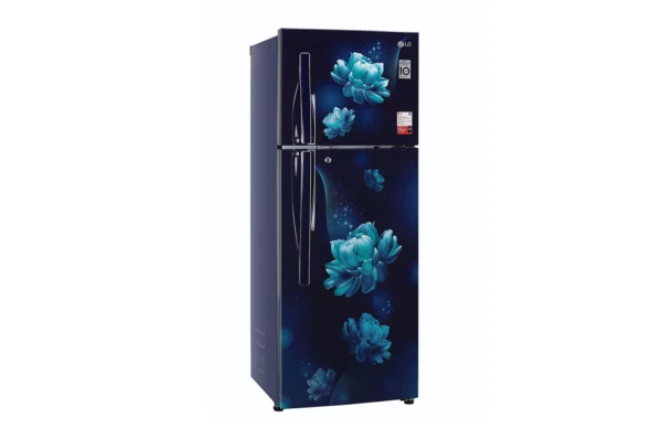 LG 284 L 3 Star Inverter Linear Frost-Free Double Door Fridge (GL-T302RBCX.ABCZEBN)