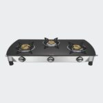 Preethi Blu Flame Blaze Glass top 3 Burner Gas Stove