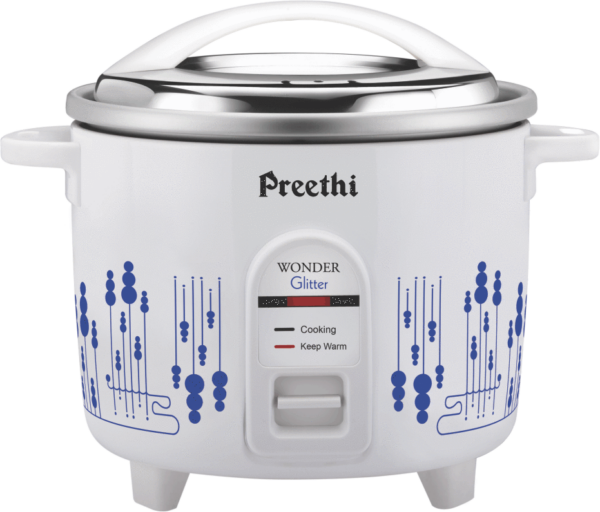 Preethi Glitter - RC 326 2.2 LTR Double Pan Electric Rice Cooker