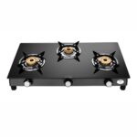 PREETHI SPARKLE POWER DUO 3 Burner Gas Stove