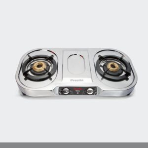 Preethi Vesta Stainless Steel 2 Burner Gas Stove