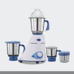 Preethi Blue Leaf Silver 600-Watt Mixer Grinder