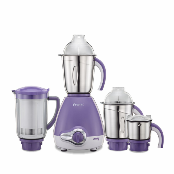 Preethi Lavender Pro MG 185 Mixer Grinder with Super Extractor juicer Jar
