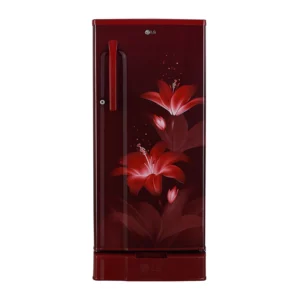 LG 188 L, Fastest In Ice Making, Toughened Glass Shelves (GL-D191KRGD.DRGZPST)