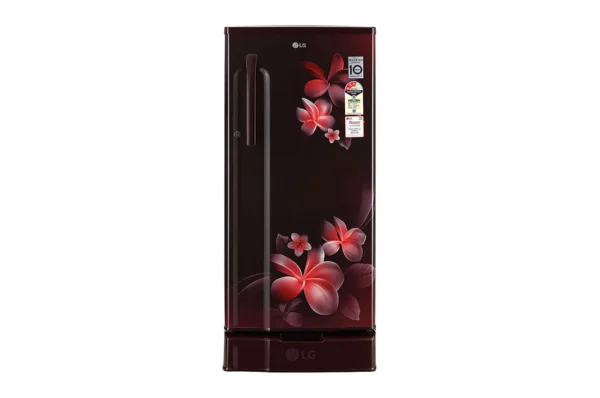 LG 188 L, Smart Inverter Compressor, Fastest In Ice Making, Toughened Glass Shelves (GL-D191KSPX.DSPZPST)