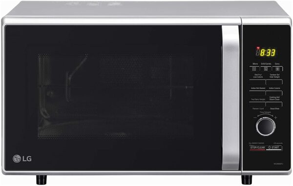 LG 28 L Convection Microwave Oven, Silver(MC2886SFU.DSLQILN)