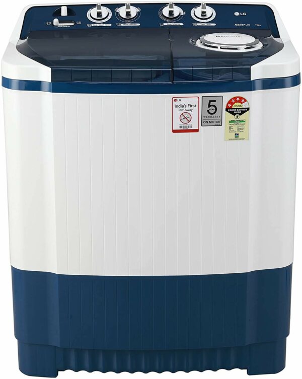 LG 7 Kg 4 Star Semi-Automatic Top Loading Washing Machine (P7025SBAY.ADBQNST)