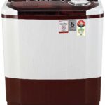 LG 8 Kg 5 Star Semi-Automatic Top Loading Washing Machine (P8035SRMZ.ABGQNST)