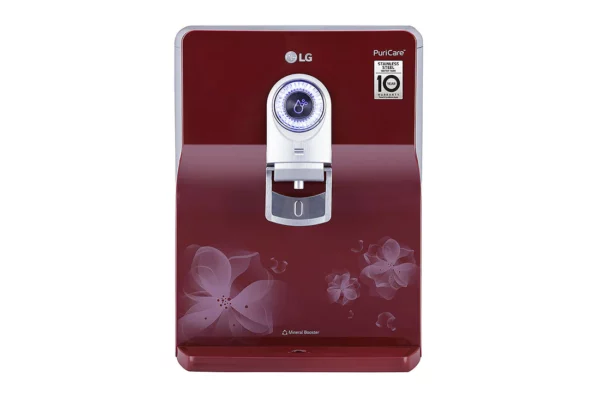 LG Dual protection airtight Stainless steel Tank with Multi Stage RO Filtration, Ever fresh UV + (In tank UV), Mineral Booster (WW172EP.CWRQEIL)