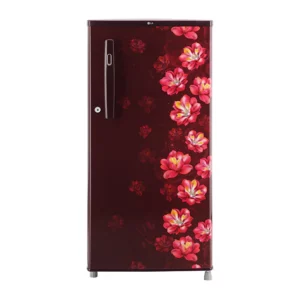 LG190L Refrigerator, Fast Ice Making, Toughened Glass Shelves