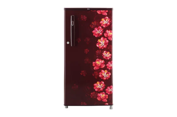 LG190L Refrigerator, Fast Ice Making, Toughened Glass Shelves