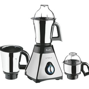 Preethi MG - 206 STEELE 110V LOCAL Mixer Grinder with 3 Jar