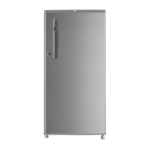 LG 185L, 3 Star, Shiny Steel Finish, Direct Cool Single Door Refrigerator (GL-B199OPZD.APZZEBN)
