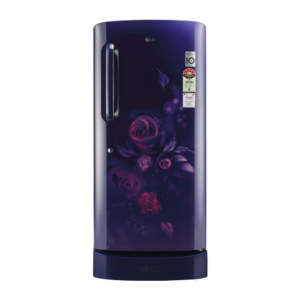 LG 224L, 4 Star, Smart Inverter Compressor, Smart Connect, With Base Stand Drawer, Blue Euphoria Finish, Direct Cool Single Door Refrigerator (GL-D241ABEY.DBEZEBN)