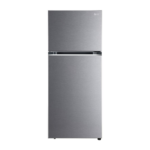 LG 380L, 2 Star, Smart Inverter Compressor, Dazzle Steel Finish, Frost-Free Double Door Refrigerator (GL-N412SDSY.EDSZEBN)