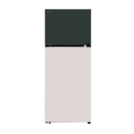 LG 398L Double Door Refrigerator with Smart Diagnosis, Auto Smart Connect, Objet Collection, Emerald Tango Finish, 2-Star (GL-S422SETY.EETZEBN)
