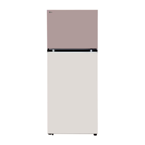 LG 398L Double Door Refrigerator with Smart Diagnosis, Multi-Air Flow, Objet Collection, Clay Pink Tango Finish, 2-Star (GL-S422SPTY.EPTZEBN)