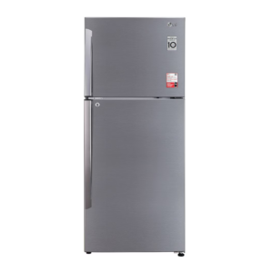 LG 412L, 1 Star, Smart Inverter Compressor, Convertible, Door Cooling™, Shiny Steel Finish, Frost-Free Double Door Refrigerator (GL-T432APZR.DPZZEBN)