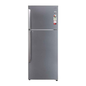 LG 446L, 1 Star, Smart Inverter Compressor, Convertible, Door Cooling™, Shiny Steel Finish, Frost-Free Double Door Refrigerator (GL-T502APZR.DPZZEBN)
