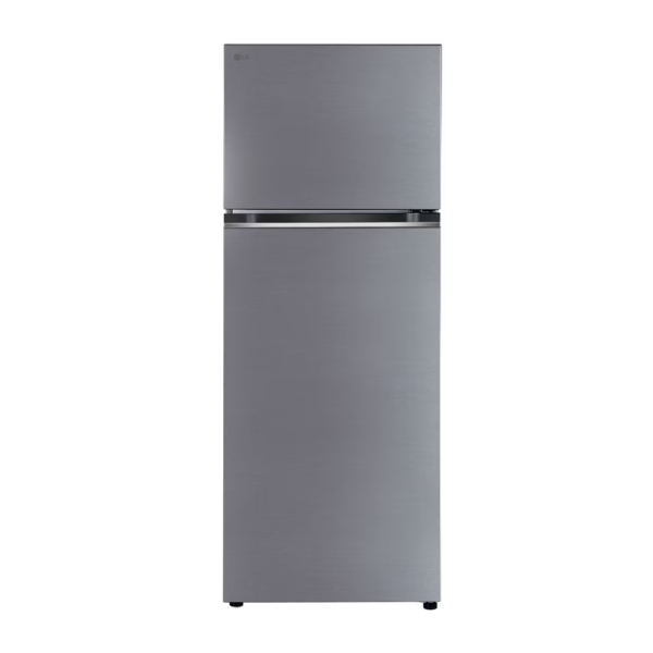 LG 466 L 1 Star Double Door Refrigerator with Smart Inverter Compressor, Door Cooling™ in Shiny Steel Finish (GL-T492NPZR.DPZZEBN)