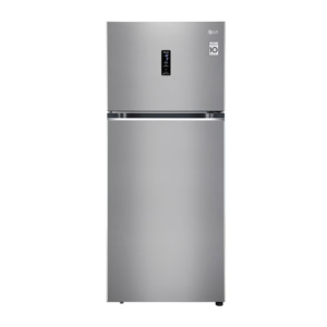 LG 466L 2-Star Double Door Refrigerator with Smart Inverter Compressor, Door Cooling™ in Shiny Steel Finish (GL-T492MPZY.DPZZEBN)