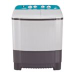 LG 6Kg Semi Automatic Top Load Washing Machine, Roller Jet Pulsator, Dark Gray (P6001RGZ.ADGQNST)