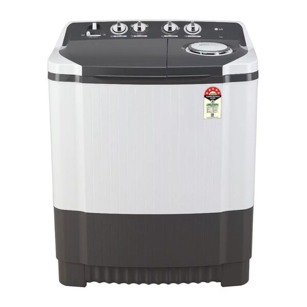 LG 7Kg Semi Automatic Top Load Washing Machine, Rat Away Technology, Dark Gray (P7010NBAZ.ADBQNST)
