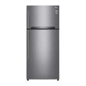 LG 506L, 1 Star, Smart Inverter Compressor, Wi-Fi, Hygiene Fresh+™, Shiny Steel Finish, Frost-Free Double Door Refrigerator (GN-H702HLHM.APZQEBN)