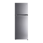 LG 340L, 2 Star, Smart Inverter Compressor, Dazzle Steel Finish, Frost-Free Double Door Refrigerator (GL-N342SDSY.ADSZEBN)