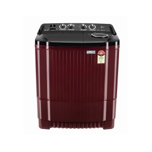 LG 11.5Kg Semi Automatic Top Load Washing Machine, Roller Jet Pulsator + Soak, Burgundy (P115ASDAZ.ABGQEIL)