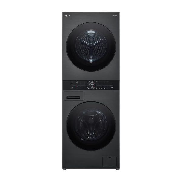 LG 13-10kg WashTower Smart Washer Dryer in Platinum Black (FWT1310PB.APBQEIL)