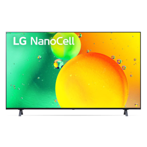 LG 164 cm (65) NanoCell TV (NANO75) with α5 Gen5 AI Processor, ThinQ AI, HGiG Mode, Smart AI, Nvidia G-SYNC (65NANO75SQA.ATR)
