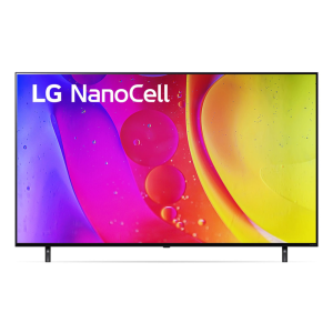 LG 164 cm (65) NanoCell TV (NANO80) with α5 Gen5 AI Processor 4K, ThinQ AI, HGiG Mode (65NANO80SQA.ATR)