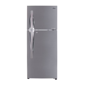 LG 240L, 2 Star, Smart Inverter Compressor, Convertible, DoorCooling+™, Smart Diagnosis™, Shiny Steel Finish, Frost-Free Double Door (GL-T292RPZY.CPZZEBN)