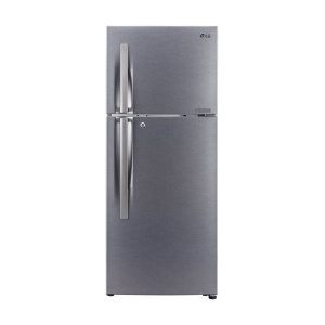 LG 242L, 2 Star, Smart Inverter Compressor, Dazzle Steel Finish, Frost-Free Double Door Refrigerator (GL-N292RDSY.DDSZEBN)