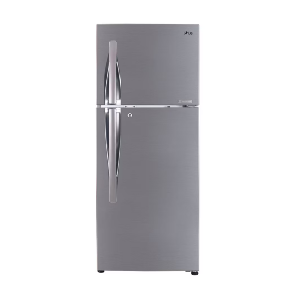 LG 246L, 2 Star, Smart Inverter Compressor, Convertible, DoorCooling+™, Smart Diagnosis™, Shiny Steel Finish, Frost-Free Double Door (GL-T292RPZY.DPZZEBN)