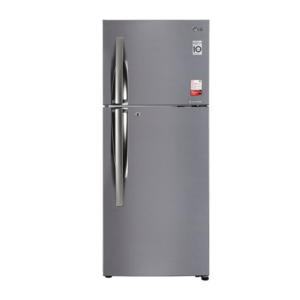 LG 260L Double Door Refrigerator with Smart Diagnosis™, Convertible, Auto Smart Connect™, High Gloss Finish, 2 Star (GL-S292RPZY.DPZZEBN)