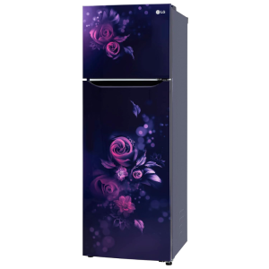 LG 272 L Frost-Free Smart Inverter Double Door Refrigerator Appliance, Blue Euphoria, Convertible 2 Star (GL-S312SBEY.ABEZEBN)