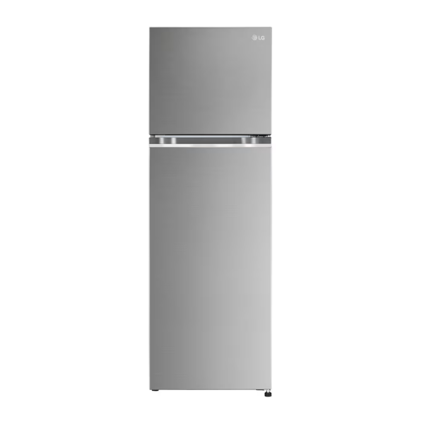 LG 272L, 2 Star, Smart Inverter Compressor, Convertible, Smart Diagnosis™, Shiny Steel Finish, Frost-Free Double Door Refrigerator (GL-S312SPZY.APZZEBN)