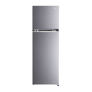 LG 272L, 2 Star, Smart Inverter Compressor, Dazzle Steel Finish, Frost-Free Double Door Refrigerator (GL-N312SDSY.ADSZEBN)
